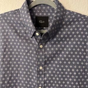 Rails Fairfax Geo Diamond Short Sleeve Button-Down Shirt